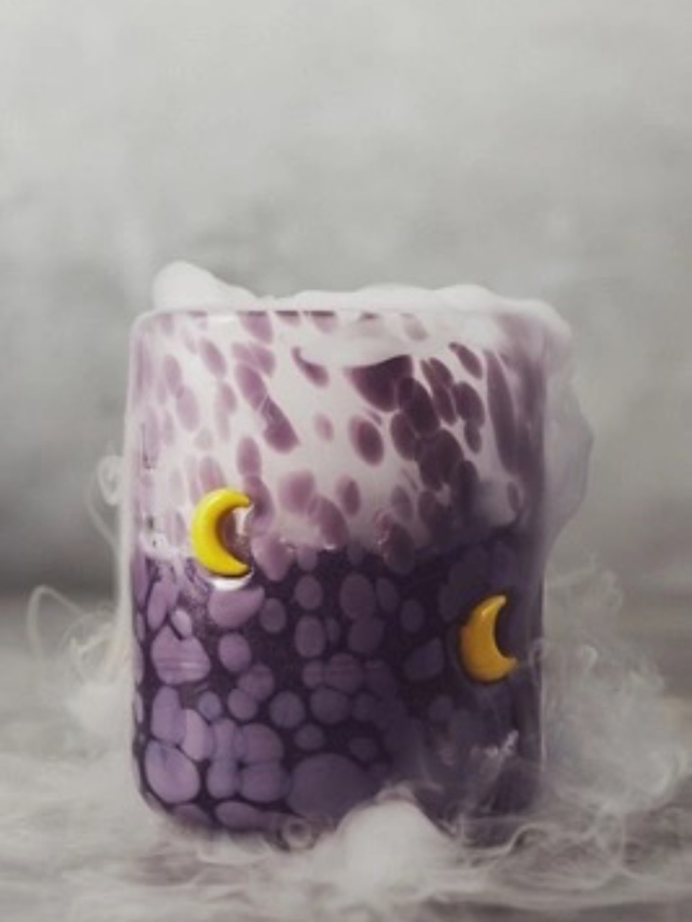 NIB Anthropologie Mystic Halloween Icon Juice Glass Tumbler Moon